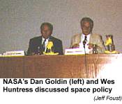 Dan Goldin and Wes Huntress