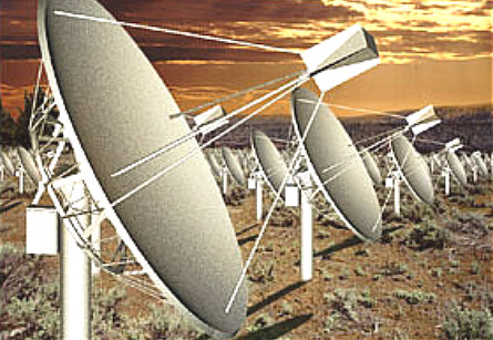 Illustration showing the proposed 1HT Telescope