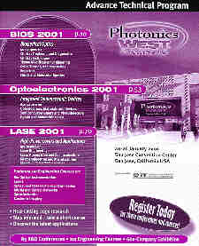 Photonics West 2001 - Advanced Technical Program