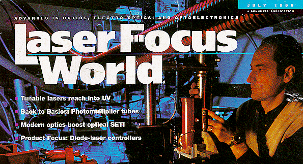 Laser Focus World magazine cover