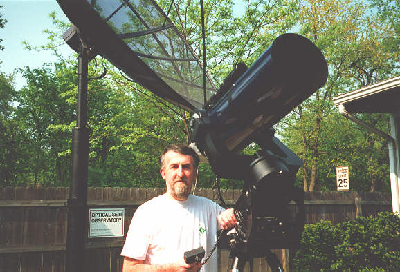 Close-Up View of SCT with Dew Shield