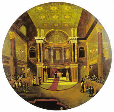 New Synagogue, Great St. Helens Street, London, 1850